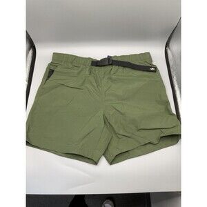 Polo Ralph Lauren Mens Hiking Shorts Olive Green Belted Recycled Nylon Large